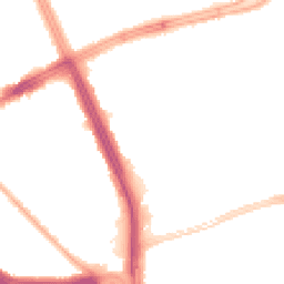 Night-time road noise heatmap for L14 1QA