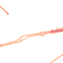 Night-time road noise heatmap for L14 2DA