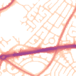 Daytime road noise heatmap for L14 2DU