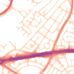 Daytime road noise heatmap for L14 2ES