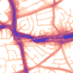 Daytime road noise heatmap for L14 3AB