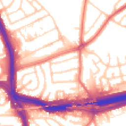 Daytime road noise heatmap for L14 3LJ