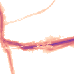 Night-time road noise heatmap for L14 3LT