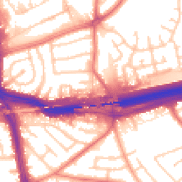 Daytime road noise heatmap for L14 3NA