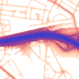 Daytime road noise heatmap for L14 3NU