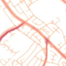 Daytime road noise heatmap for L14 4AD