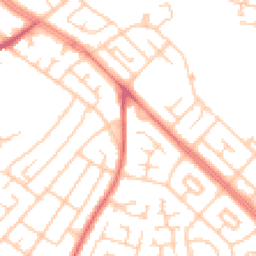 Daytime road noise heatmap for L14 4AS