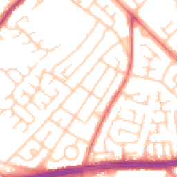 Daytime road noise heatmap for L14 4AX