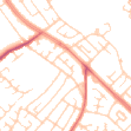 Daytime road noise heatmap for L14 4ED