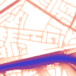 Daytime road noise heatmap for L14 6TA
