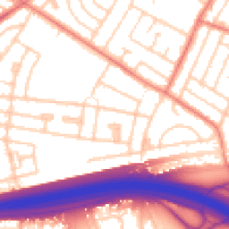 Daytime road noise heatmap for L14 6TE