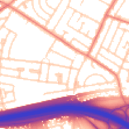 Daytime road noise heatmap for L14 6TG