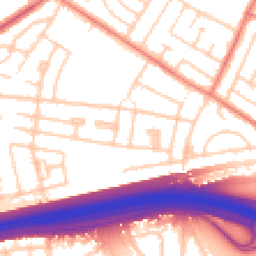 Daytime road noise heatmap for L14 6TH