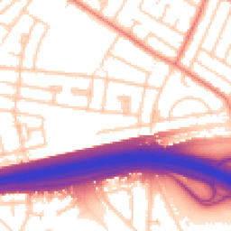 Daytime road noise heatmap for L14 6TJ