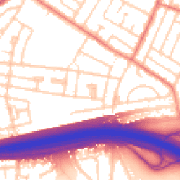 Daytime road noise heatmap for L14 6TP