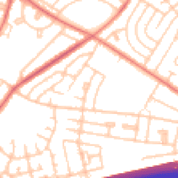 Daytime road noise heatmap for L14 6UD