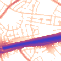 Daytime road noise heatmap for L14 6UH