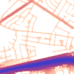 Daytime road noise heatmap for L14 6UN