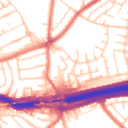 Daytime road noise heatmap for L14 7AA
