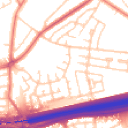 Daytime road noise heatmap for L14 7AD