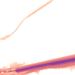 Night-time road noise heatmap for L14 7AD