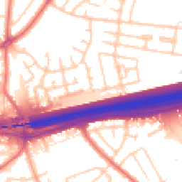 Daytime road noise heatmap for L14 7AL