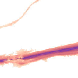 Night-time road noise heatmap for L14 7AT