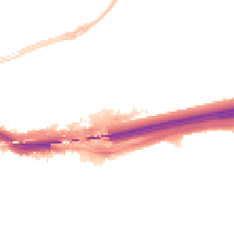 Night-time road noise heatmap for L14 7BA