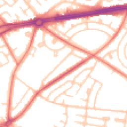 Daytime road noise heatmap for L14 7PU