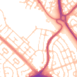 Daytime road noise heatmap for L14 8AD