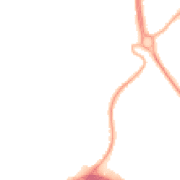 Night-time road noise heatmap for L14 8AD