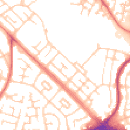 Daytime road noise heatmap for L14 8UH