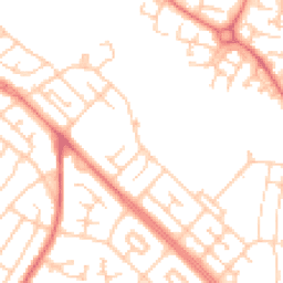 Daytime road noise heatmap for L14 8XP
