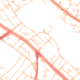 Daytime road noise heatmap for L14 8XX