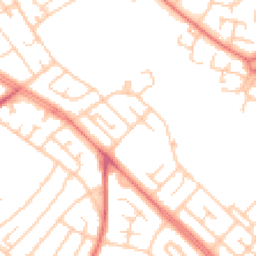 Daytime road noise heatmap for L14 8XY