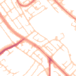 Daytime road noise heatmap for L14 8YB