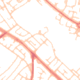 Daytime road noise heatmap for L14 8YE