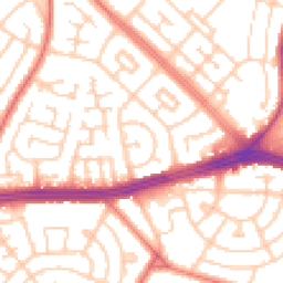 Daytime road noise heatmap for L14 9AA