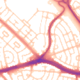 Daytime road noise heatmap for L14 9AD