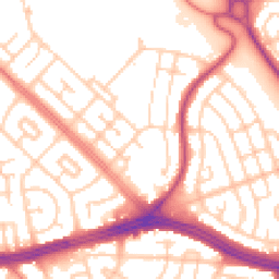 Daytime road noise heatmap for L14 9AE