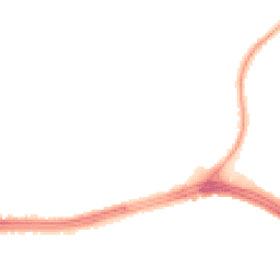 Night-time road noise heatmap for L14 9PE