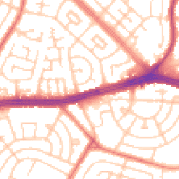 Daytime road noise heatmap for L14 9PG