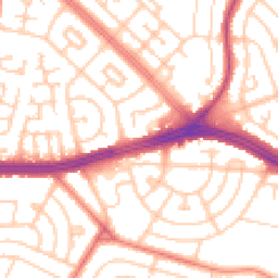 Daytime road noise heatmap for L14 9PQ
