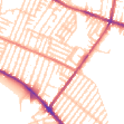 Daytime road noise heatmap for L15 0EF