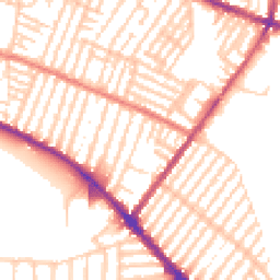 Daytime road noise heatmap for L15 0EJ