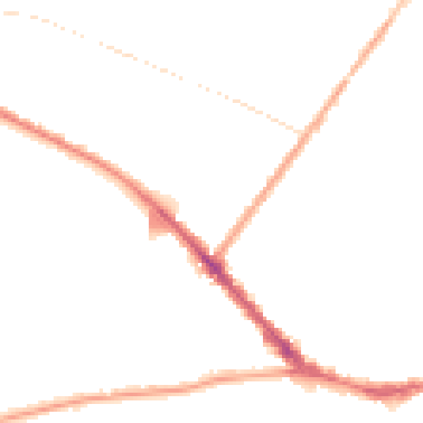 Night-time road noise heatmap for L15 0EL