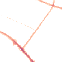 Night-time road noise heatmap for L15 0ER