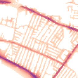 Daytime road noise heatmap for L15 0EY