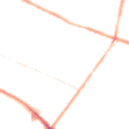 Night-time road noise heatmap for L15 0HN