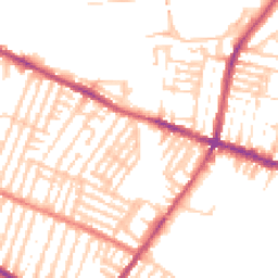 Daytime road noise heatmap for L15 1EA